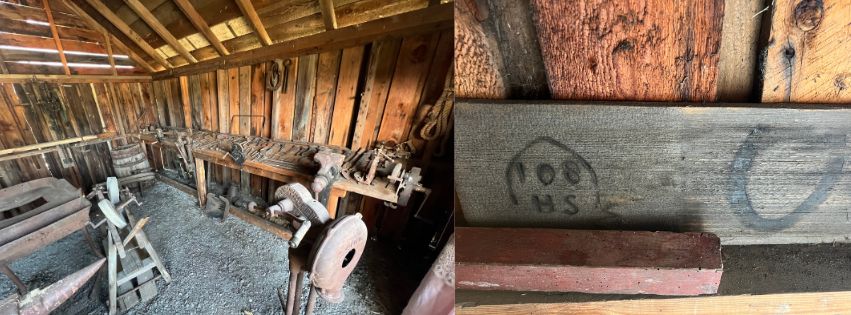 Inside the Blacksmith Shop