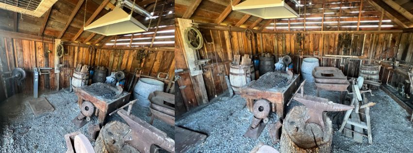 Equipment in the Blacksmith Shop