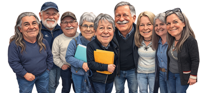 Board of the 100 Mile House & District Historical Society