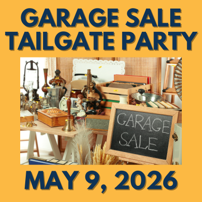 Garage Sale Tailgate Party May 9
