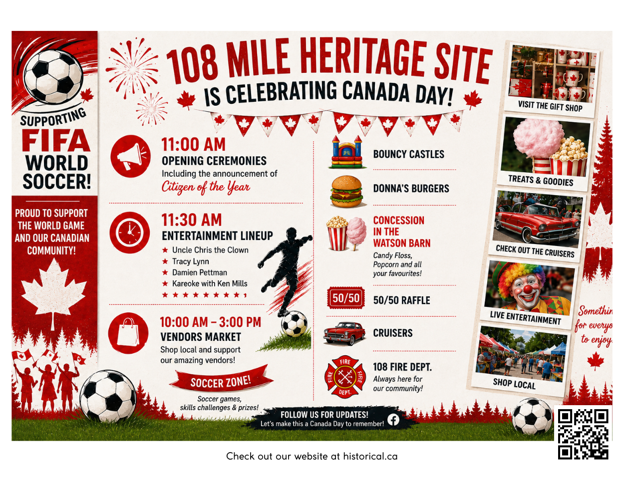 Celebrate Canada Day with us July 1 2026